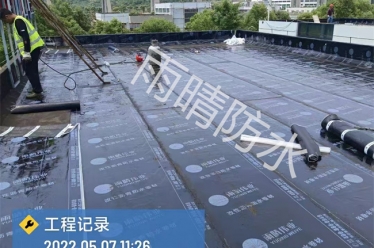 湖北省宜昌市國貿大廈溜冰場防水施工